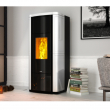 TERMOSTUFA SHAPE H25 V STEEL/MAIOLICA