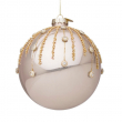 SFERA DI VETRO SPARK CHAMPAGNE DIAMETRO CM 10