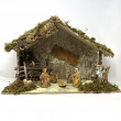 CAPANNA CON SACRA FAMIGLIA CM 51 X 20 X 32 H