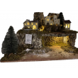 PAESAGGIO VUOTO CON LUCI E FUOCO CM 58 X 34 X 37 H