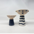 VASO FACCIA ZIG ZAG DUE MISURE