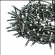 CATENA METRI 13,10 CON 180 MINILED TLG PER ESTERNO CON TIMER, GIOCHI DI LUCE E FUNZIONE MEMORY CONTROLLER. CAVO TRASPARENTE