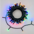 CATENA METRI 25,7 CON 360 MINILED TLG PER ESTERNO CON TIMER, GIOCHI DI LUCE E FUNZIONE MEMORY CONTROLLER. CAVO TRASPARENTE