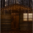 TENDA 180 LED CM 768 CM X 60 H CON GIOCHI DI LUCE, TIMER, PER ESTERNO/INTERNO E MEMORY CONTROLLER