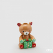 PORTACANDELA ORSO CON DONO CM 13H