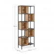LIBRERIA REGULAR WOOD CM 158H