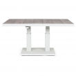 TAVOLO TRUMAN CM 140 X 85 X 49 / 72 ALTEZZA LUNAR