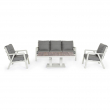 TAVOLO TRUMAN CM 140 X 85 X 49 / 72 ALTEZZA LUNAR