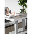 TAVOLO TRUMAN CM 140 X 85 X 49 / 72 ALTEZZA LUNAR