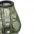 LANTERNA TREPPIEDE BAMBOO CM 61 H VERDE -NERO
