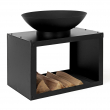 BRACIERE EFESTO 50X50 CON PORTALEGNA