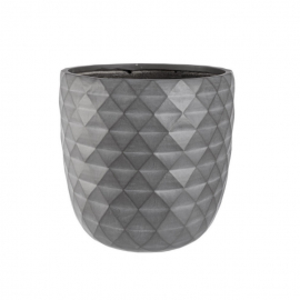 VASO PYRAMID BOMBATO ANTRACITE