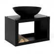 BRACIERE EFESTO 38X38 CON PORTALEGNA