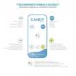 LAMPADA/CANDELA LED RICARICABILE EFFETTO FIAMMA