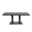 TAVOLO TRUMAN CM 140 X 85 X 49 / 72 ALTEZZA LUNAR