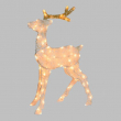 RENNA 2D CM 70 H DA ESTERNO INTERNO, GIOCHI DI LUCE, TIMER DECORAZIONE LUMINOSA