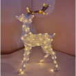 RENNA 2D CM 70 H DA ESTERNO INTERNO, GIOCHI DI LUCE, TIMER DECORAZIONE LUMINOSA