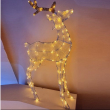 RENNA 2D CM 100 H DA ESTERNO INTERNO, GIOCHI DI LUCE, TIMER DECORAZIONE LUMINOSA