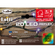 CATENA METRI 2 CON 20 LED PER INTERNO LUCE FISSA