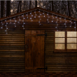 TENDA METRI 20,16 X 0,60 H CON 480 LED ICE LIGHT USO ESTERNO ED INTERNO, PROLUNGABILE E CON TRASFORMATORE