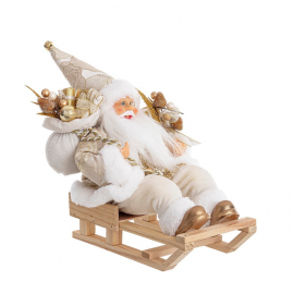 BABBO NATALE EDUARD CHAMPAGNE SEDUTO