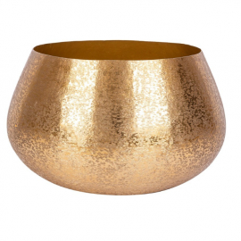 PORTA VASO VARANASI TONDO ORO DIVERSE MISURE