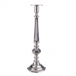CANDELABRO DARIKA 1 FUOCO ARGENTO - DUE MISURE