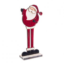 BABBO NATALE GREGORY STAND ROSSO CM 31H