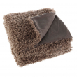 PLAID CURLY MARRONE CM 120X150