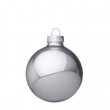 SFERA DI VETRO ARGENTO SHIMMER DIVERSE MISURE