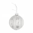 SFERA VETRO CLIO ARGENTO DIVERSE MISURE