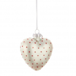 PENDAGLIO VETRO STYLE CON CUORE DUE VERSIONI