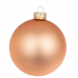 SFERA DI VETRO BELLINI CHAMPAGNE OPACO DIVERSE MISURE