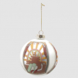 SFERA VETRO SEGNI DELLO ZODIACO CM 10 DIAMETRO
