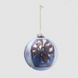 SFERA VETRO SEGNI DELLO ZODIACO CM 10 DIAMETRO