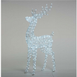 RENNA 3D CM 160 H CON 380 LED DA ESTERNO INTERNO, LUCE FISSA, TIMER DECORAZIONE LUMINOSA