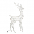 RENNA 3D CM 160 H CON 380 LED DA ESTERNO INTERNO, LUCE FISSA, TIMER DECORAZIONE LUMINOSA
