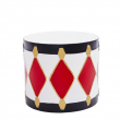 TAMBURO ASTRA BIANCO-ROSSO DIVERSE MISURE