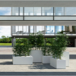 Cassetta Fioriera Kube cm 80 x 30 x 30 H Resina Lt. 32