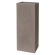 Vaso Kube High Slim cm 25 x 25 x 70 H Resina Lt. 8,8