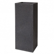 Vaso Kube High Slim cm 25 x 25 x 70 H Resina Lt. 8,8