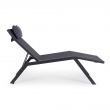 CHAISE LONGUE KRION RECLINABILE DUE COLORI