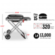 TRAVELER STEALTH BARBECUE A GAS TRASPORTABILE