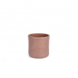 VASO TRESSAGE CILINDRICO TERRACOTTA DIVERSE MISURE