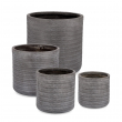VASO TRESSAGE CILINDRICO ANTRACITE DIVERSE MISURE