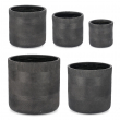 VASO TRESSAGE CILINDRICO ANTRACITE DIVERSE MISURE