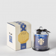 CANDELA PROFUMATA GOLDLILY 500GR CON CUPOLA IN VETRO DIVERSE FRAGRANZE