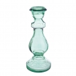 CANDELABRO JODY VETRO VERDE GIADA DIVERSE MISURE