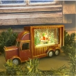 COCA COLA TRUK GLITTER ILLUMINATA CM 17H