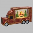 COCA COLA TRUK GLITTER ILLUMINATA CM 17H